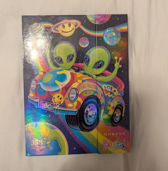 LISA FRANK x MORPHE | 35B alien eyeshadow palette - Picture 2 of 5